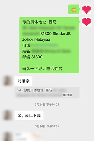 莎阿南ShahAlam哪里可以买到最好的打胎药？微信聊天记录截图